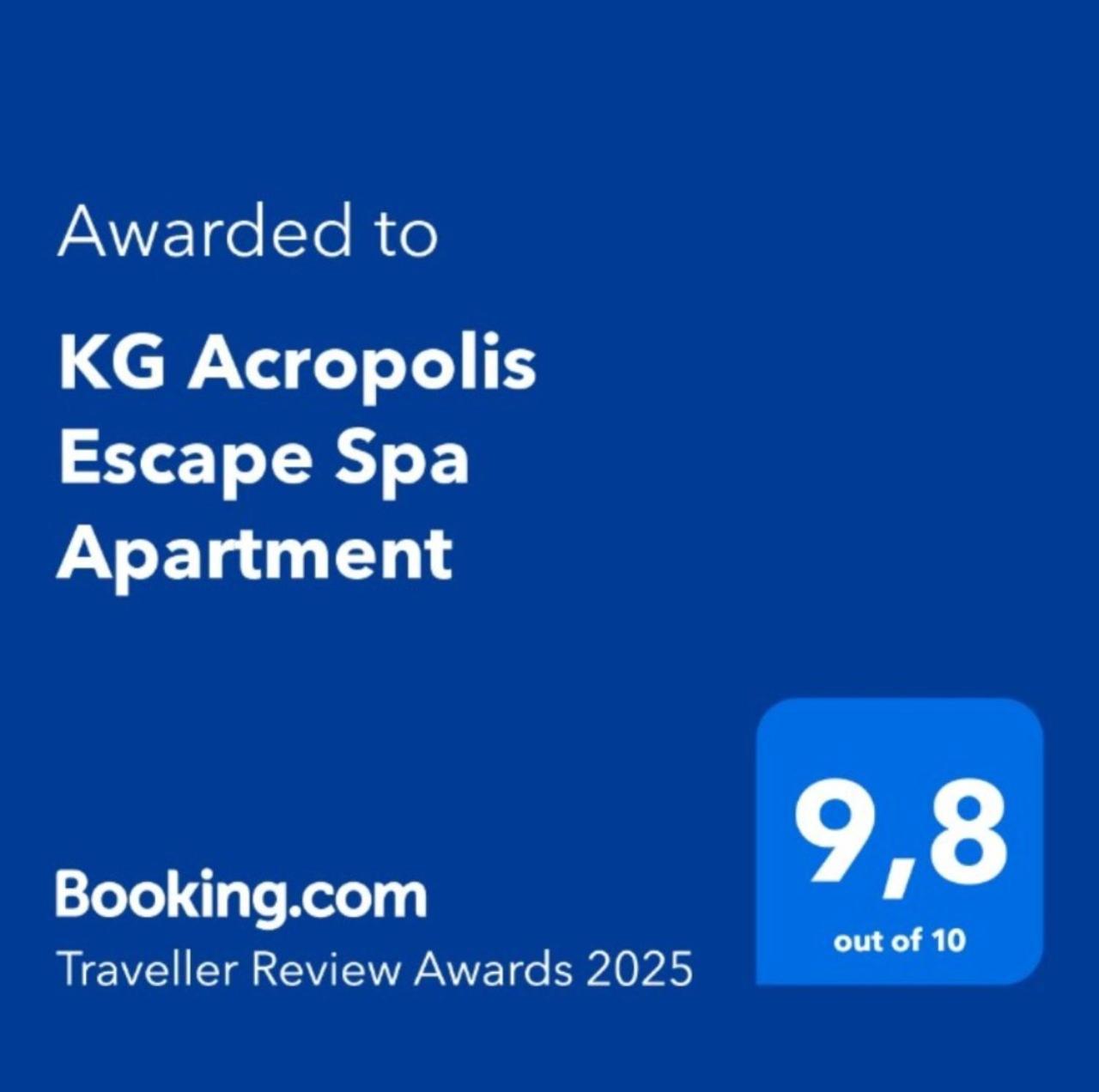 Kg Acropolis Escape Spa Apartment أثينا المظهر الخارجي الصورة